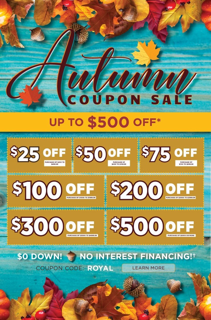 Royal Furniture Current Promotions Memphis, Jackson, Southaven